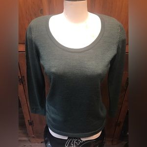 The Limited Green Wool Sweater - Size Medium